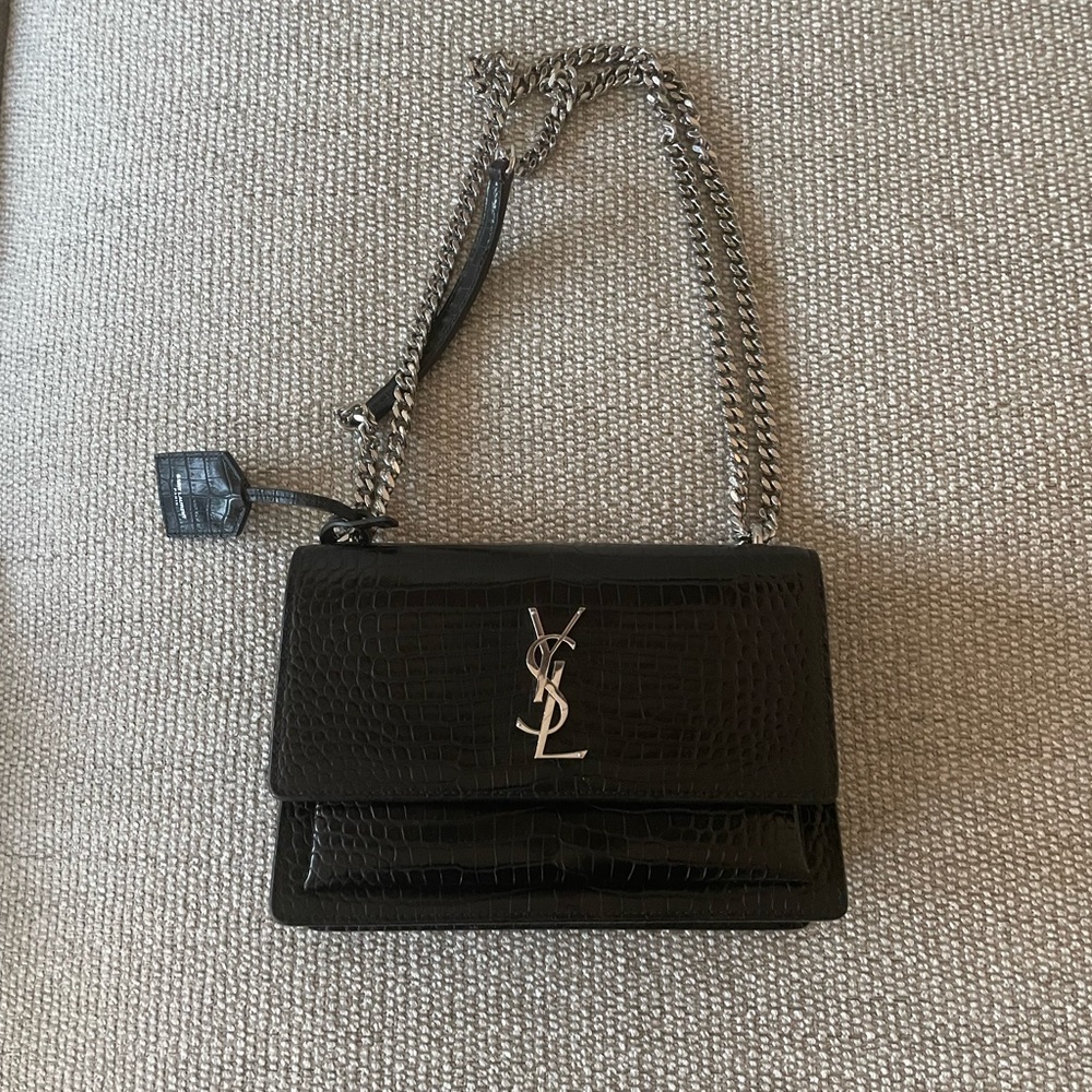 YSL Sunset Medium Leather Crossbody